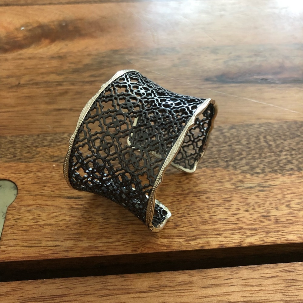 Gunmetal/Gold Kendra Scott Candice Cuff